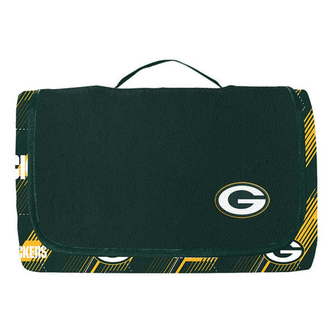 Green Bay Packers Hex Stripe Picnic Blanket