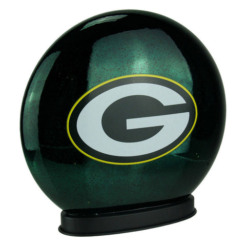 evergreen,team,sports,america,green bay packers,indoor,LED,glass,globe,ornament,home,décor,decoration