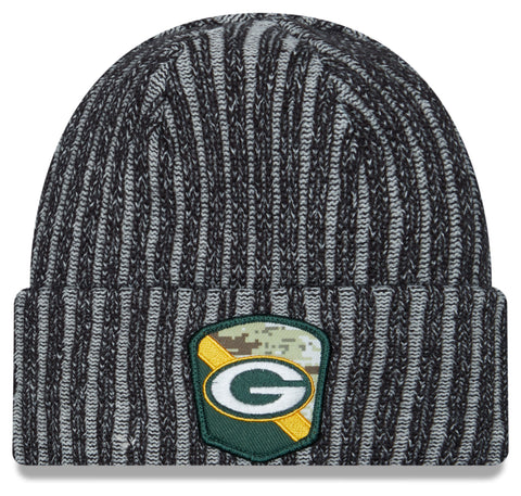 Green Bay Packers 2023 Salute to Service Knit Hat, Black, One Size
