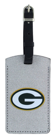 green bay packers,sparkle,bag,tag