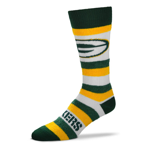 Green Bay Packers Pro Stripe DST Women's Crew Socks, One Size