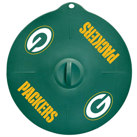 Green Bay Packers 9" Silicone Lid