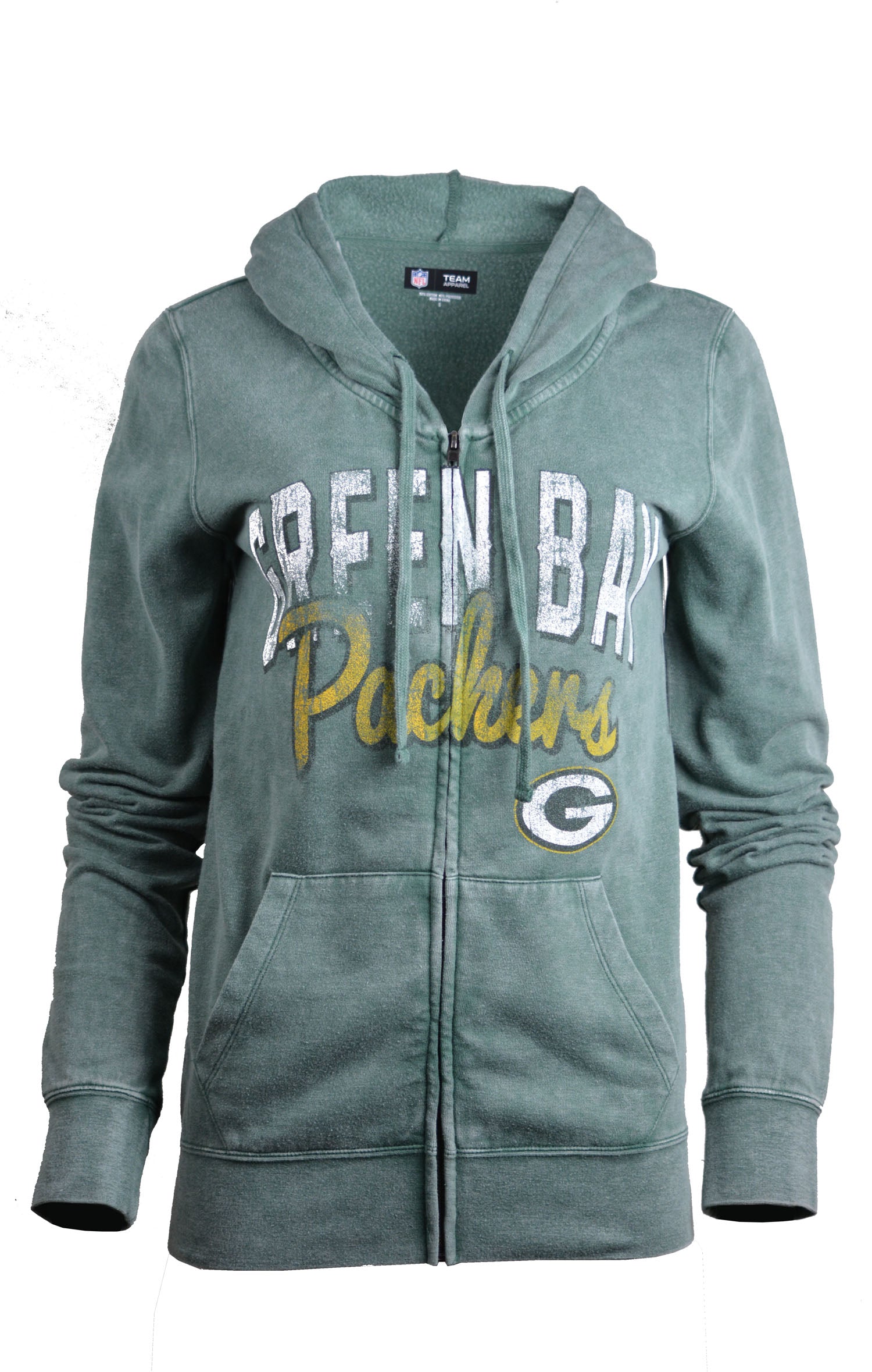 Green Bay Packers Faded Green Women's Hoodie – Green Bay Stuff