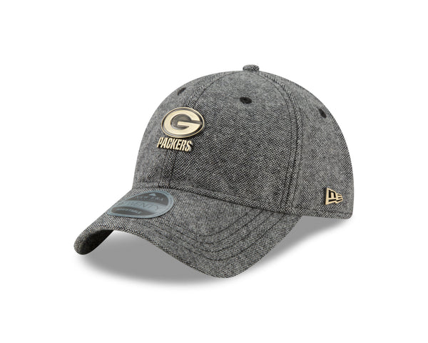 new era,green bay packers,9twenty,920,9 twenty,tweed,badge,baseball cap,hat,headwear,clothing accessories,flex fit,snapback,snap back