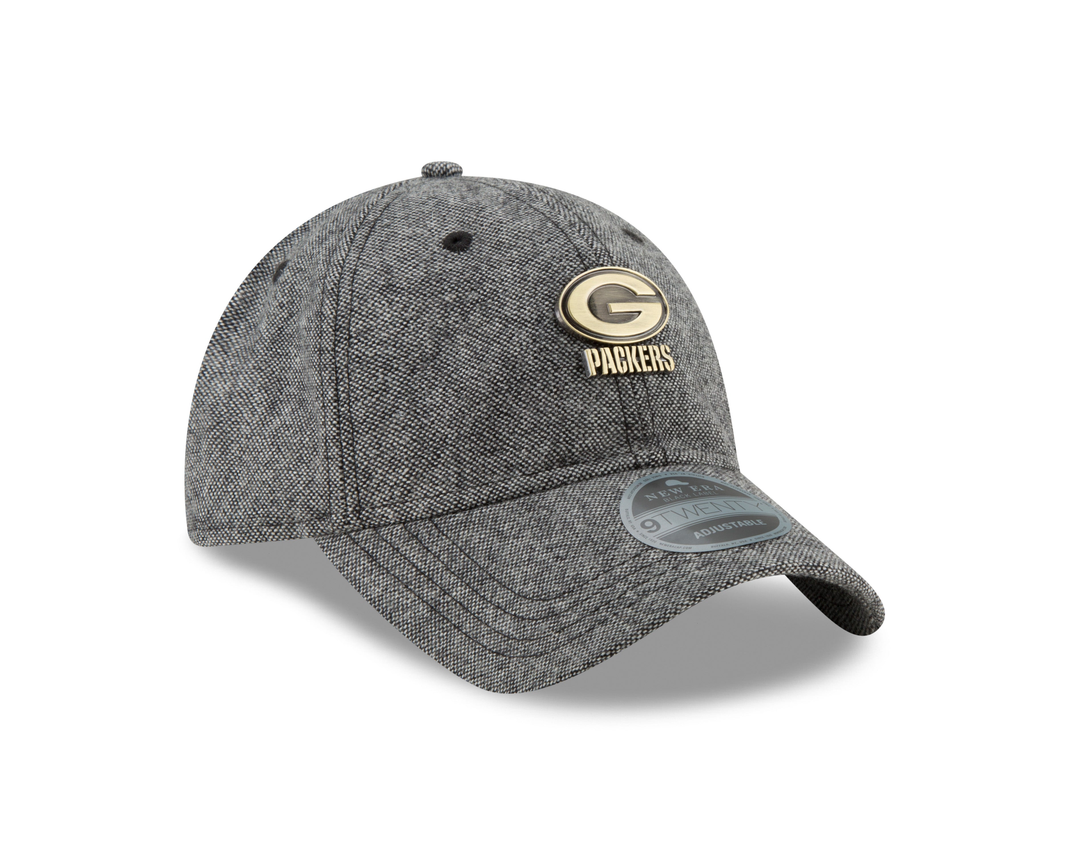 Green Bay Packers 9TWENTY Tweed Badge Strapback Cap – Green Bay Stuff