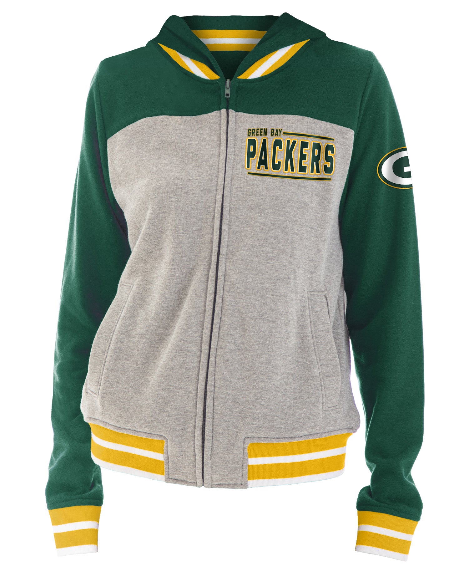 Green Bay Packers Opening Day Women's Fleece Zip Hoodie – Green Bay Stuff
