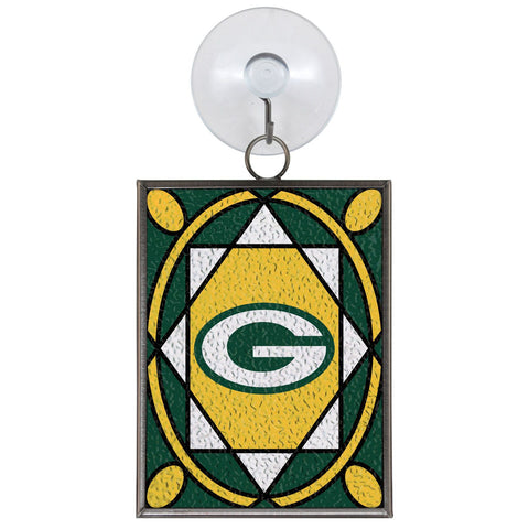 green bay packers,stained,glass,ornament