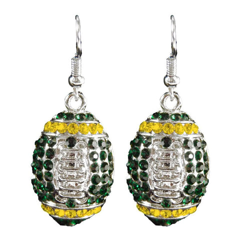 Football Bling Earrings