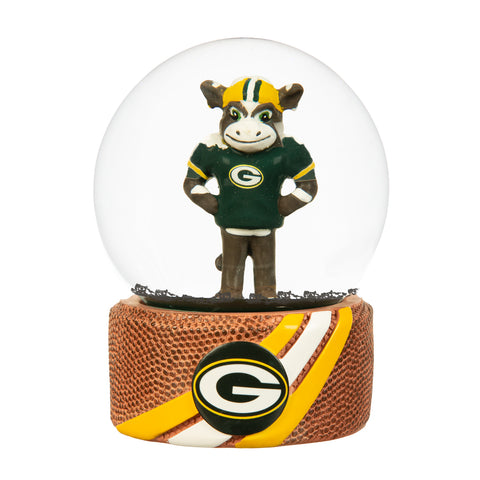 Green Bay Packers Mascot Water Globe, 100mm