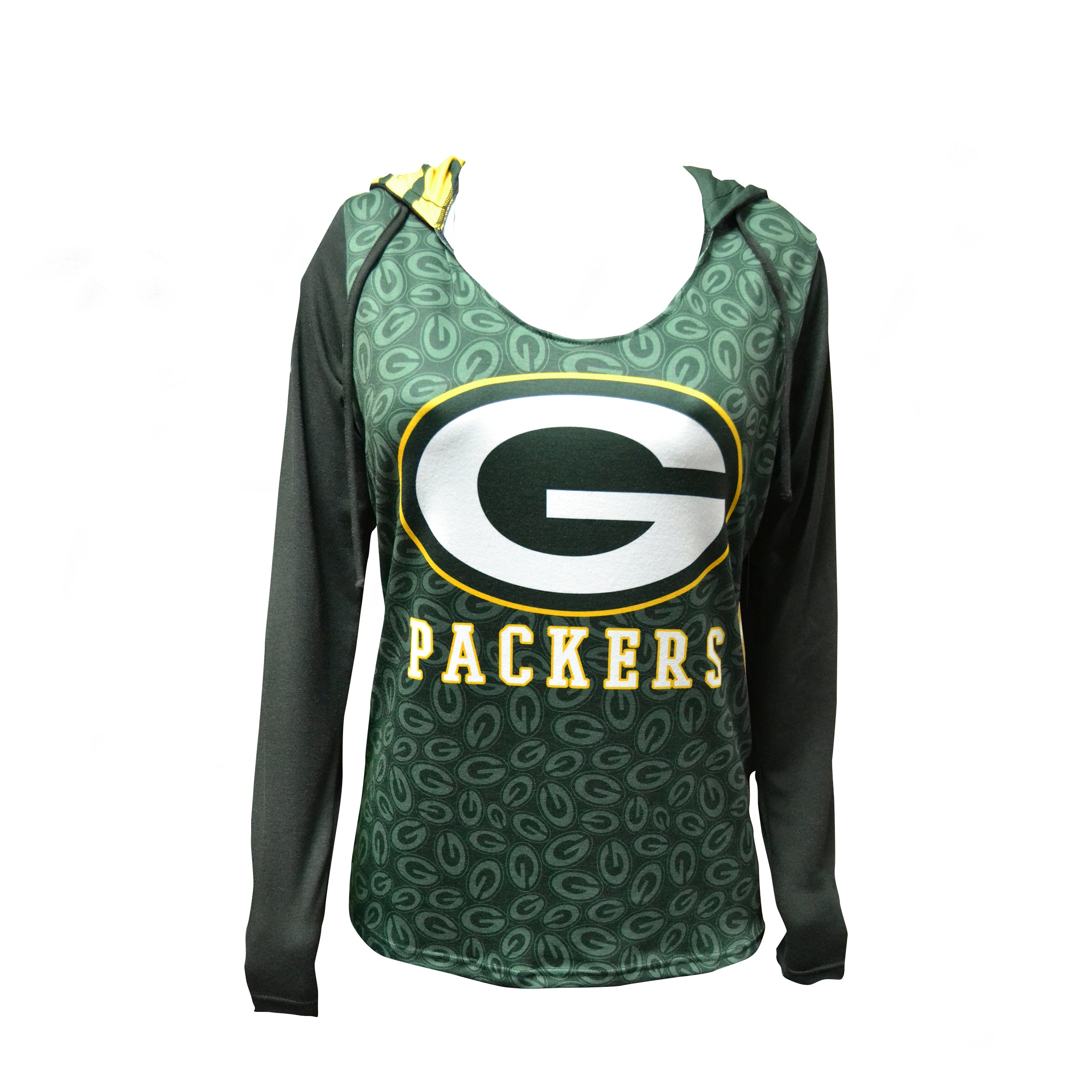 Green Bay Packers Dynamic Women's Hooded Top Green Bay Stuff Green Bay Packers Dynamic Women's Hooded Top Green Bay Stuff