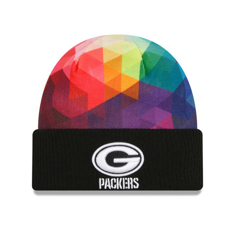 Green Bay Packers 2023 Crucial Catch On-Field Knit Beanie, Black, One Size