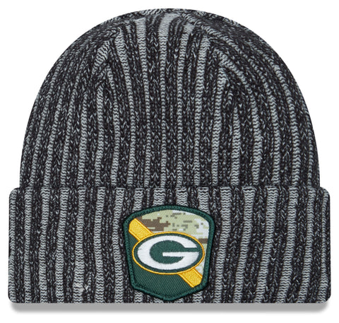 Green Bay Packers 2023 Salute to Service Knit Hat, Black, One Size