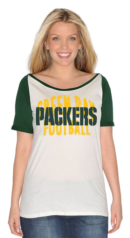 green bay packers,boat-neck,shirt