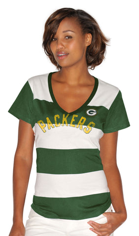 green bay packers,v-neck,womens,ladies