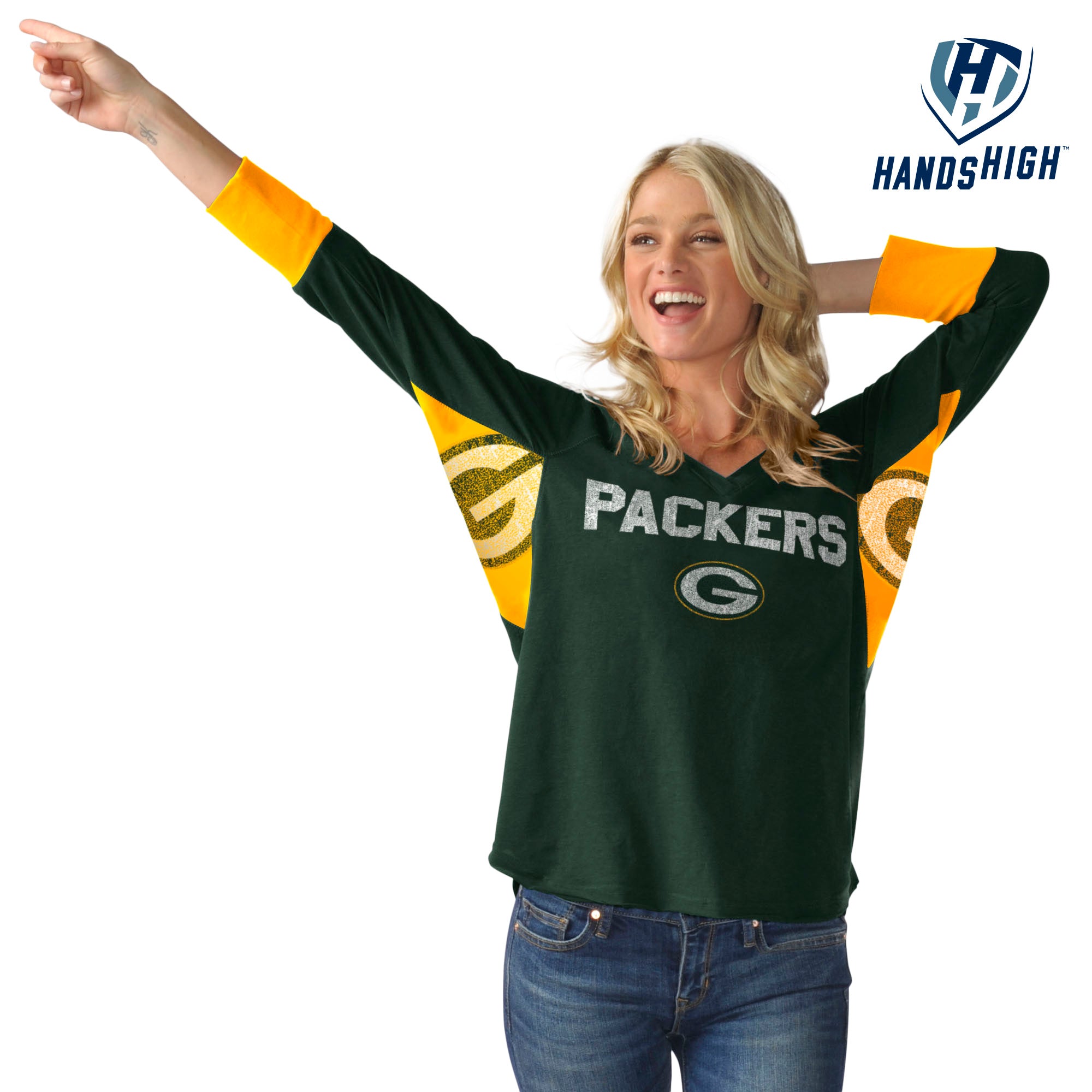 Green Bay Packers Wildcard Long Sleeve Women's Tee – Green Bay Stuff