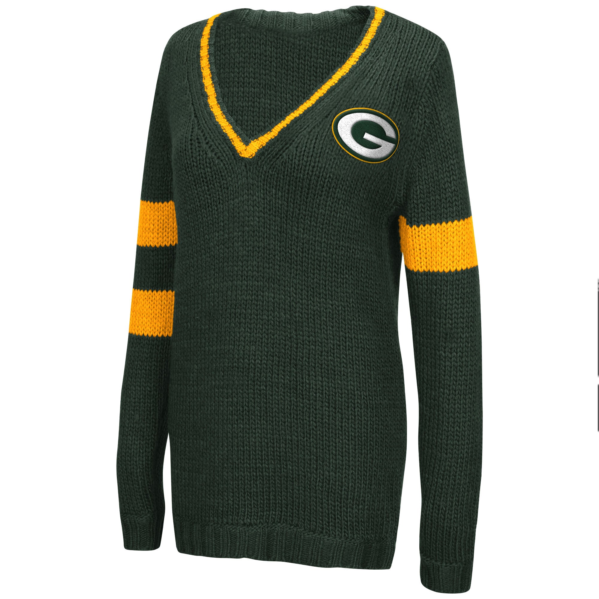green bay packers knit sweater