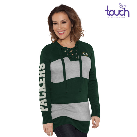 Green Bay Packers Rugby Tunic Sweater