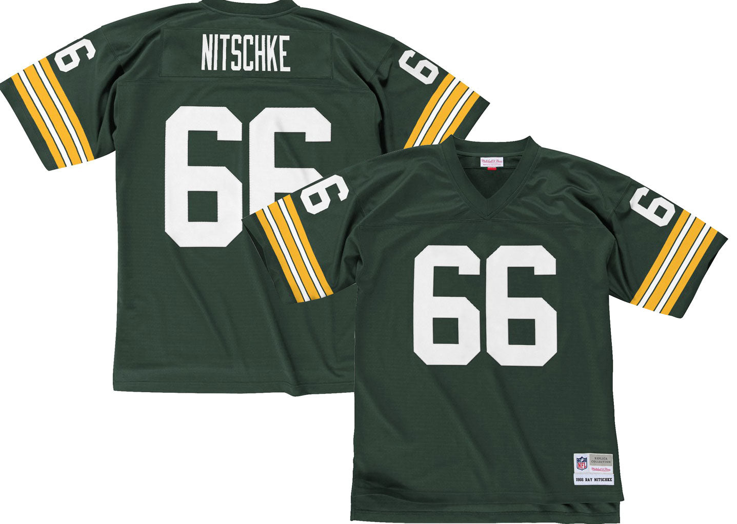 Green Bay Packers Ray Nitschke 1966 Replica Jersey – Green Bay Stuff
