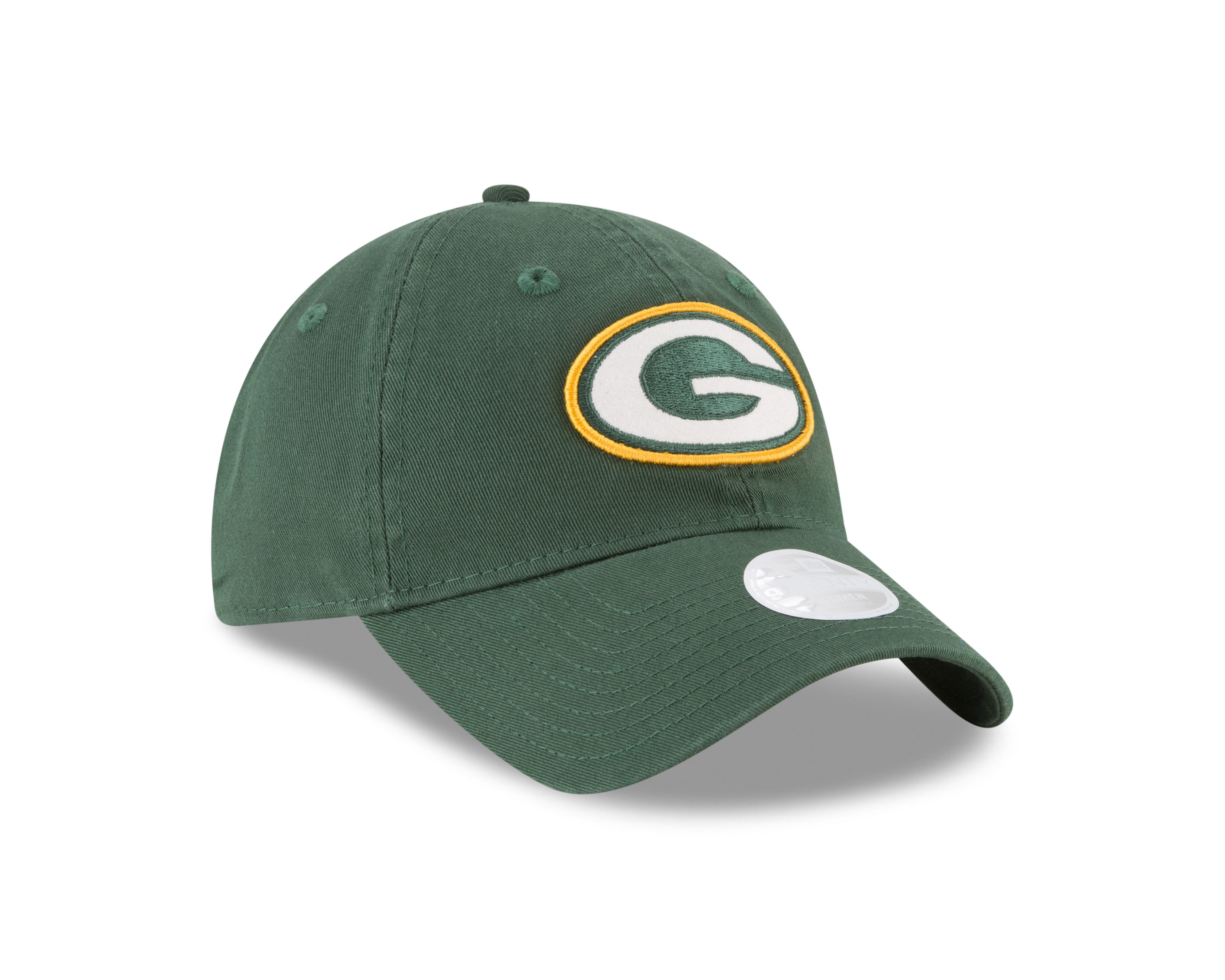 Green Bay Packers New Era Women's Core Classic 2.0 9TWENTY Adjustable Hat -  Gold