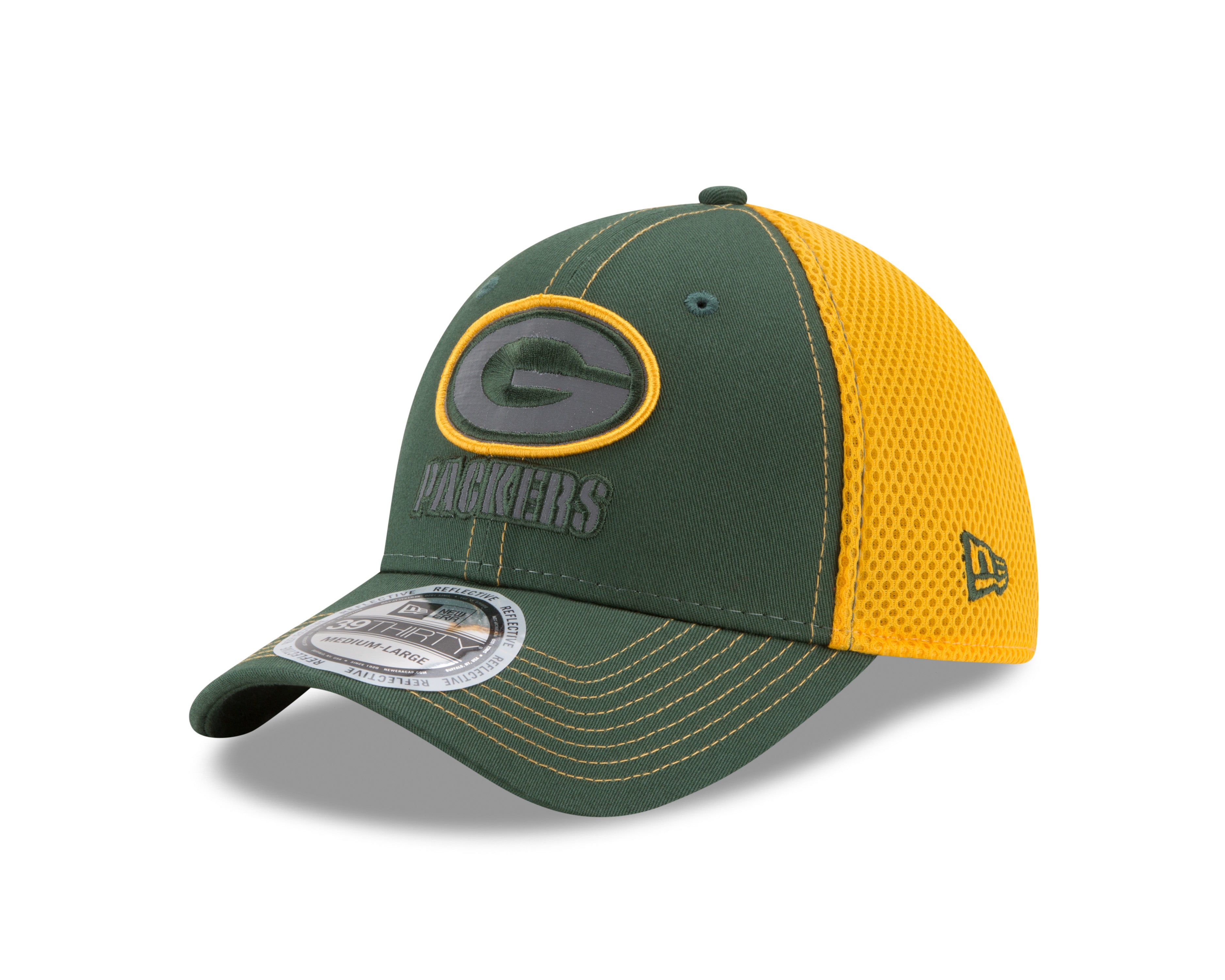 Bay Bay 39THIRTY – Flect Green Green Packers Flex Stuff Fit Hat