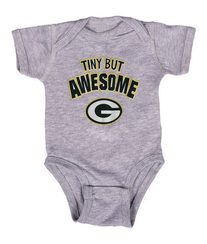 Green Bay Packers Tiny But Awesome Baby Boys Creeper