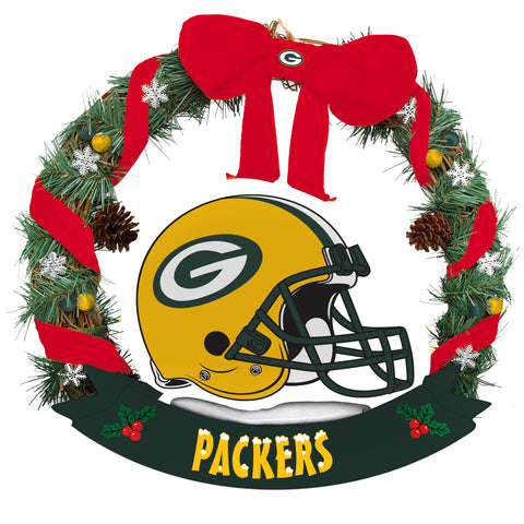 Green Bay Packers 20" Helmet Door Wreath