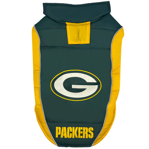 Green Bay Packers Puffer Fest For Dogs