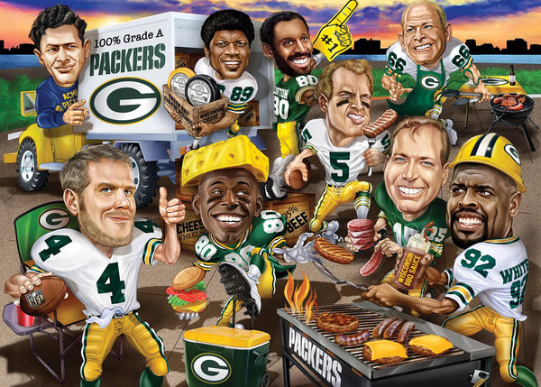 Green Bay Packers All-Time Greats Jigsaw Puzzle, 500-Pieces