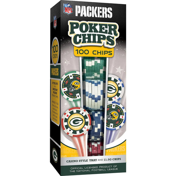 Green Bay Packers Poker Chips, 100pc