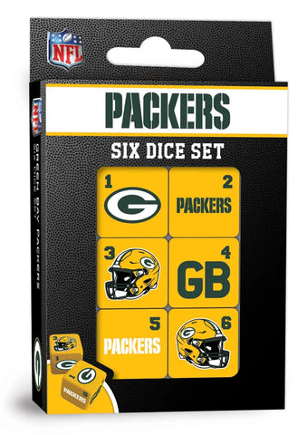 Green Bay Packers Dice Set, 19mm