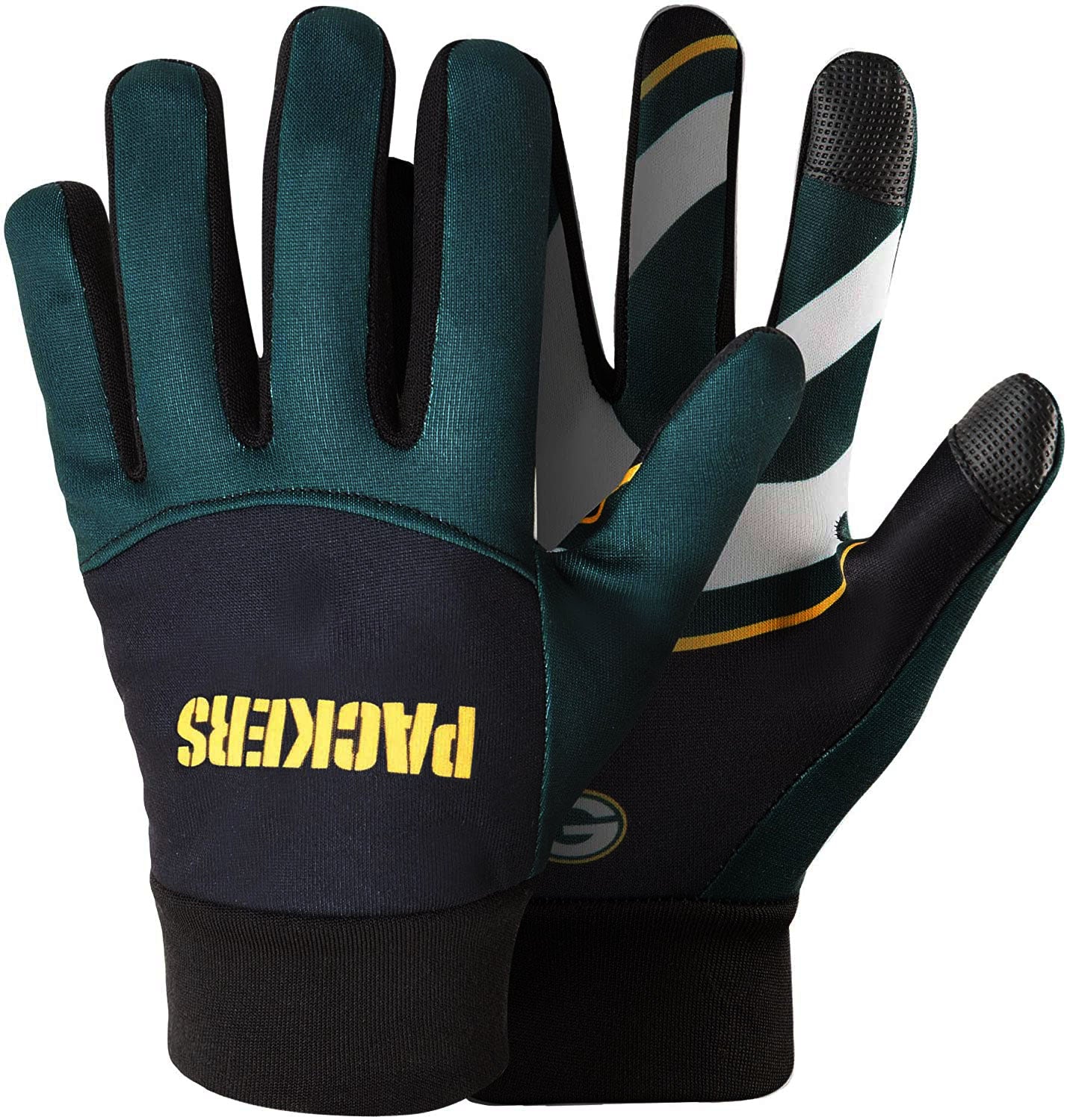 packers handschuhe Green Bay Packers Palm Logo Texting Gloves