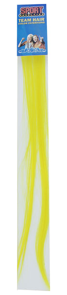 Sport Novelties Team Hair Color Extensions, Yellow