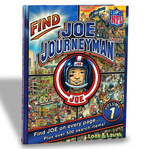 NFL Look & Laugh Joe Journeyman Search Adventure (Volume 1)
