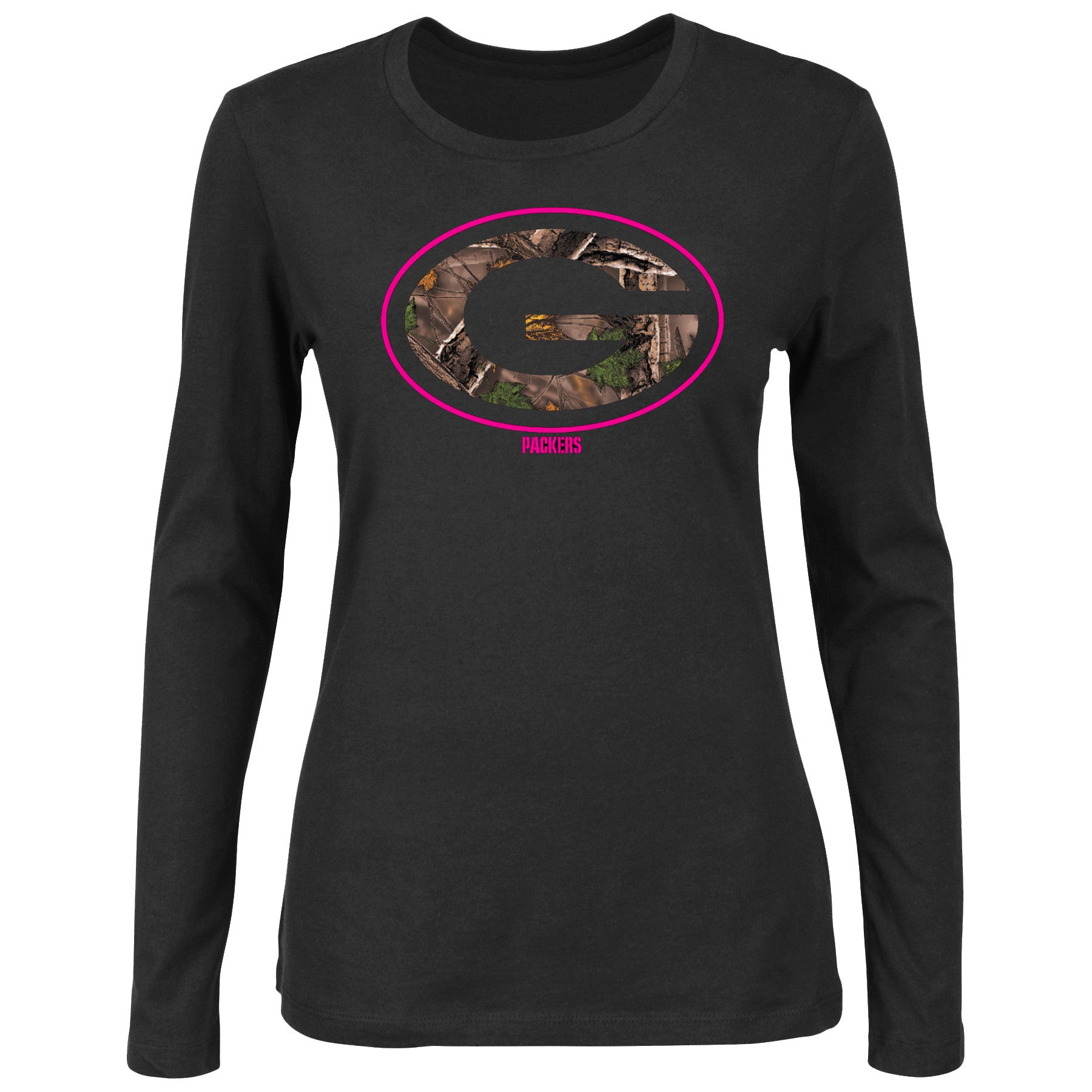 Majestic Green Bay Packers Strive for Progress II Camo Women s