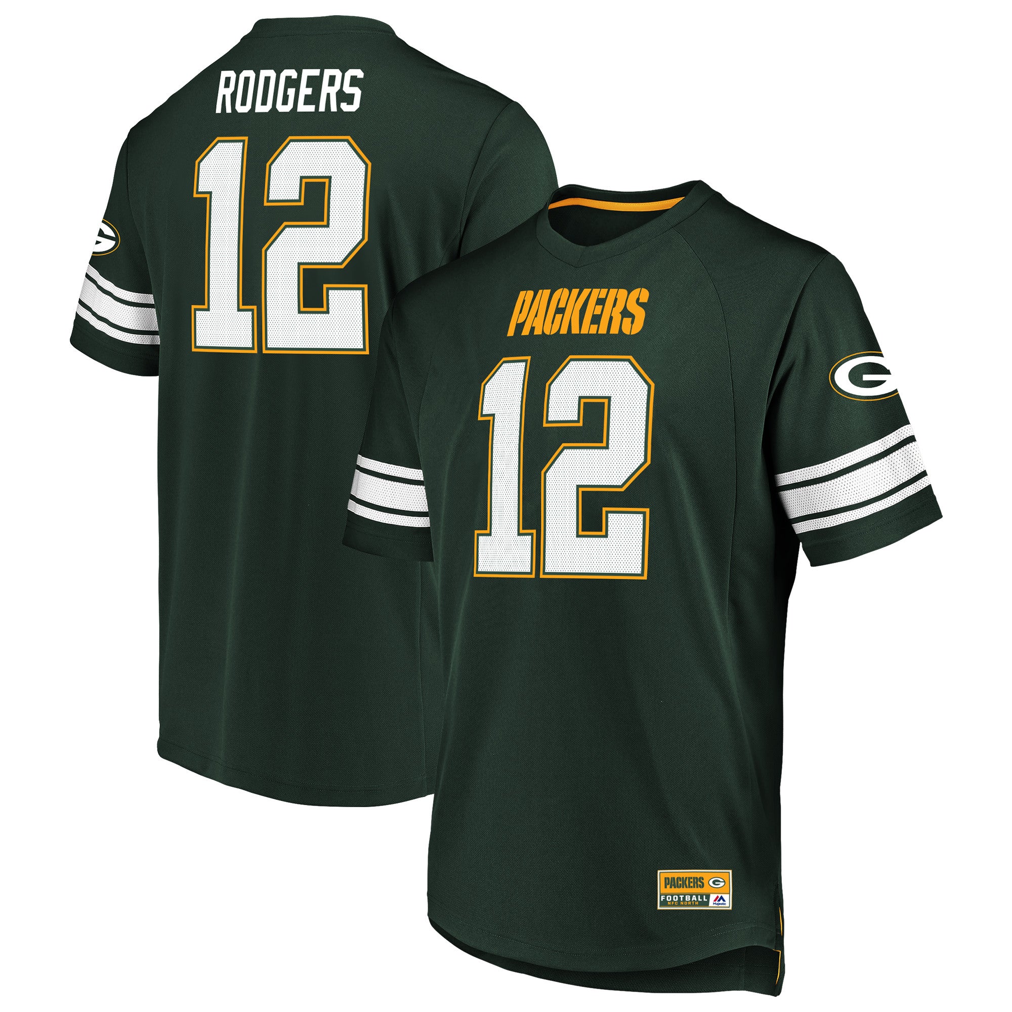 Green Bay Packers Aaron Rodgers Hashmark 3 Shirt – Green Bay Stuff