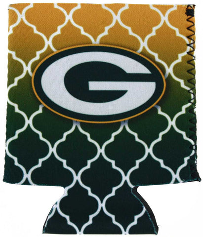 Green Bay Packers Can Cooler Quatrefoil Insulator