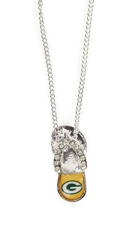 packers,necklace,packers,flip,flops