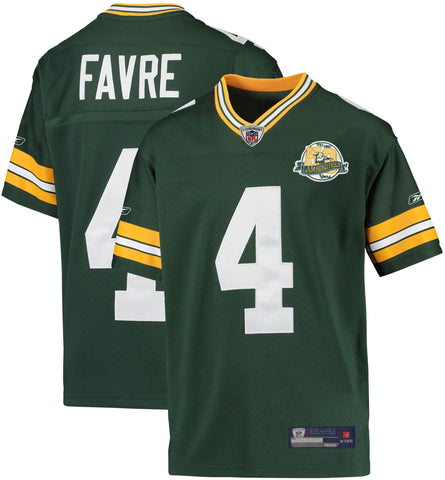 Green Bay Packers Brett Favre #4 Lambeau Field 50th Jersey