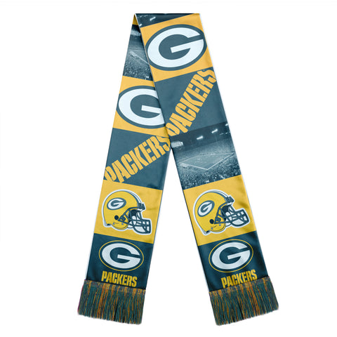 Green Bay Packers Printed Bar Scarf