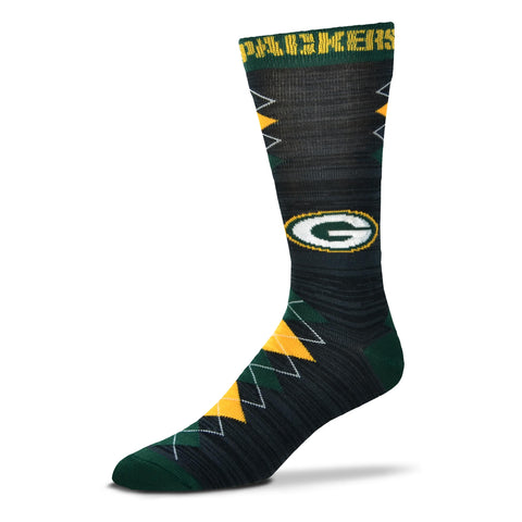 Green Bay Packers Fan Nation Socks, Large