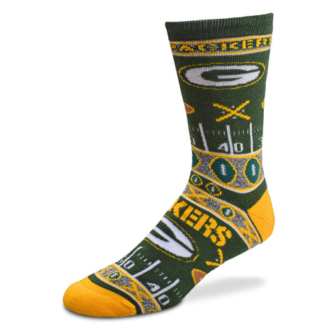 for,bare,feet,fbf,originals,green bay packers,super,fan,superfan,crew,socks,footwear,hosiery,clothing accessories