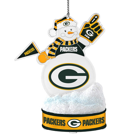 boelter,brands,green bay packers,LED,snowman,snow,man,light-up,light,up,ornament,christmas,xmas,hanging,holiday,décor,decoration