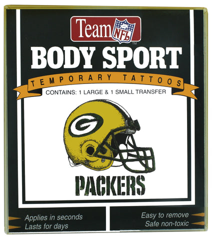 green bay packers,temporary,tattoo