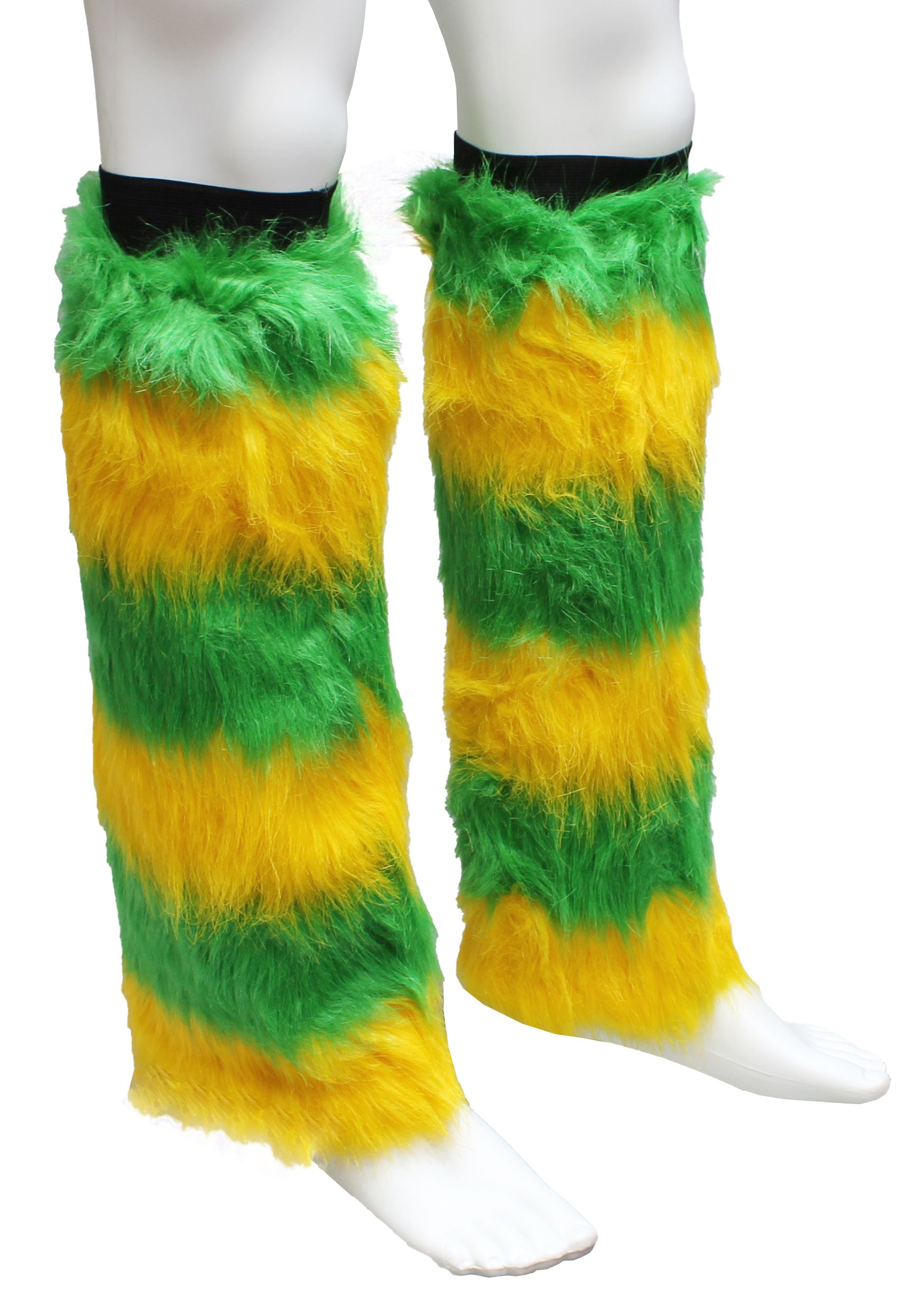 Fluffy Green & Gold Leg Warmers – Green Bay Stuff