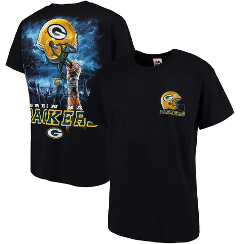 Green Bay Packers Sky Helmet T-Shirt