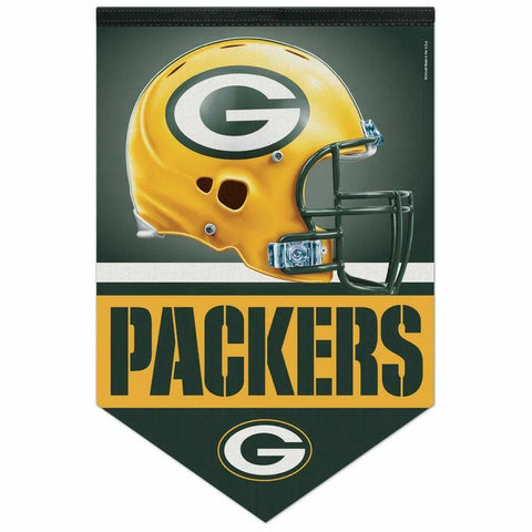 Green Bay Packers Premium Felt Banner, 17" x 26"