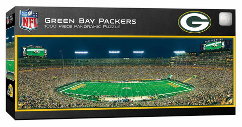 Green Bay Packers Center View Panoramic Jigsaw Puzzle, 1000-Pieces