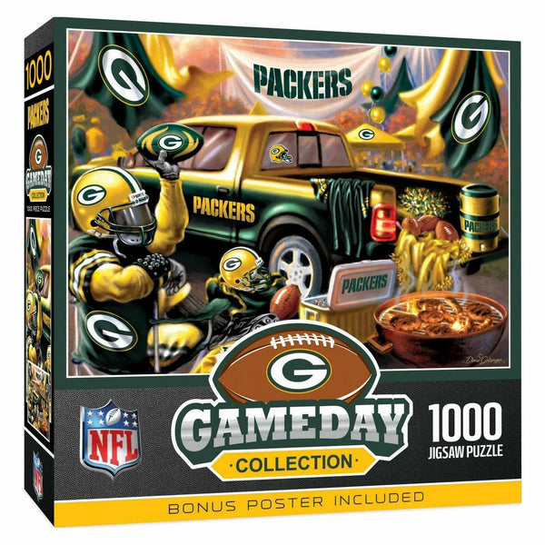 Green Bay Packers Gameday Jigsaw Puzzle, 1000-Pieces