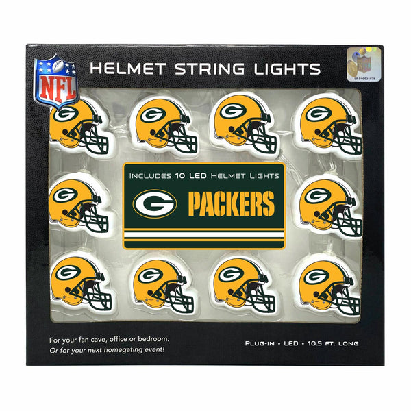 Green Bay Packers LED Helmet String Lights