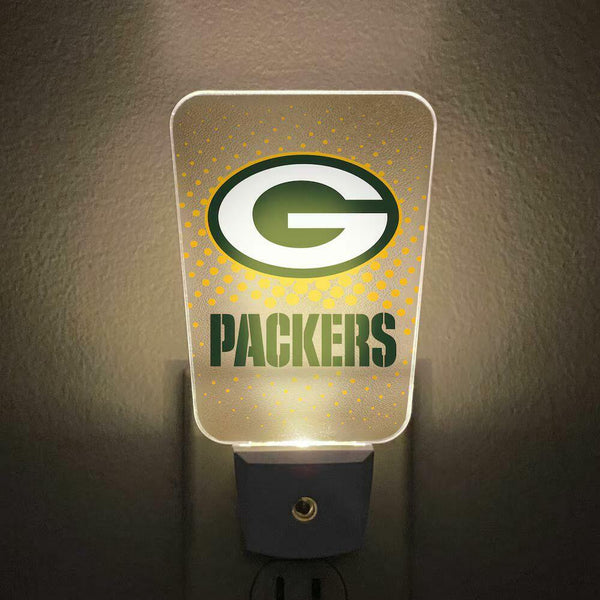 Green Bay Packers Team Frosted Night Light
